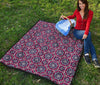 Bohemian Print Pattern Quilt-grizzshop