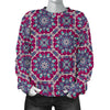 Bohemian Print Pattern Women's Sweatshirt-grizzshop