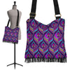 Bohemian Purple Pattern Print Crossbody bags-grizzshop
