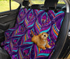 Bohemian Purple Pattern Print Pet Car Seat Cover-grizzshop