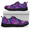 Bohemian Purple Pattern Print Sneaker Shoes For Men Women-grizzshop