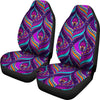 Bohemian Purple Pattern Print Universal Fit Car Seat Covers-grizzshop