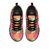 Bohemian Sangria Mandala Print Pattern Black Sneaker-grizzshop