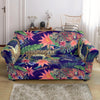 Bohemian Tiger Pattern Print Loveseat Cover-grizzshop