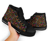 Boho Peacock Dream Catcher Feather Men Women's High Top Shoes-grizzshop