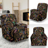 Boho Peacock Dream Catcher Feather Recliner Cover-grizzshop