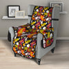 Bomb Boom Comic Graffiti Print Pattern Armchair Protector-grizzshop