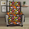 Bomb Boom Comic Graffiti Print Pattern Armchair Protector-grizzshop