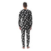 Boo Scary Ghost Print Pattern Men's Pajamas-grizzshop