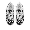 Boo Scary Ghost Print Pattern White Sneaker-grizzshop