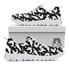 Boo Scary Ghost Print Pattern White Sneaker-grizzshop