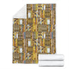 Book Lover Library Librarian Pattern Print Blanket-grizzshop