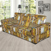 Book Lover Library Librarian Pattern Print Sofa Covers-grizzshop