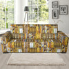 Book Lover Library Librarian Pattern Print Sofa Covers-grizzshop