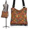 Book Lover Library Librarian Print Pattern Crossbody Bags-grizzshop