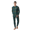 Boomerang Australian Print Pattern Men's Pajamas-grizzshop