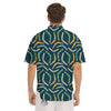 Boomerang Australian Print Pattern Men's Short Sleeve Shirts-grizzshop