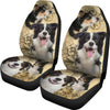 Border Collie Universal Fit Car Seat Covers-grizzshop