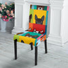 Boston Terrier Pattern Print Chair Cover-grizzshop