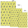 Boston Terrier Paw Pattern Print Floor Mat-grizzshop