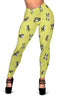 Boston Terrier Paw Pattern Print Women Leggings-grizzshop