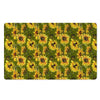 Botanical Sunflower Door Mat-grizzshop