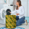 Botanical Sunflower Laundry Basket-grizzshop