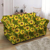 Botanical Sunflower Loveseat Cover-grizzshop