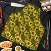 Botanical Sunflower Men's Apron-grizzshop