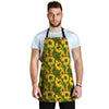 Botanical Sunflower Men's Apron-grizzshop