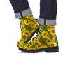 Botanical Sunflower Men's Boots-grizzshop