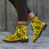 Botanical Sunflower Men's Boots-grizzshop