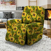 Botanical Sunflower Recliner Cover-grizzshop