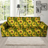 Botanical Sunflower Sofa Cover-grizzshop