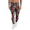 Bottle Caps Print Pattern Men's Leggings-grizzshop