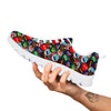 Bottle Caps Print Pattern White Sneaker-grizzshop