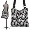 Bowling Pattern Print Crossbody bags-grizzshop