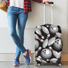 Bowling Pattern Print Luggage Cover Protector-grizzshop