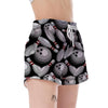 Bowling Pattern Print Women's Shorts-grizzshop