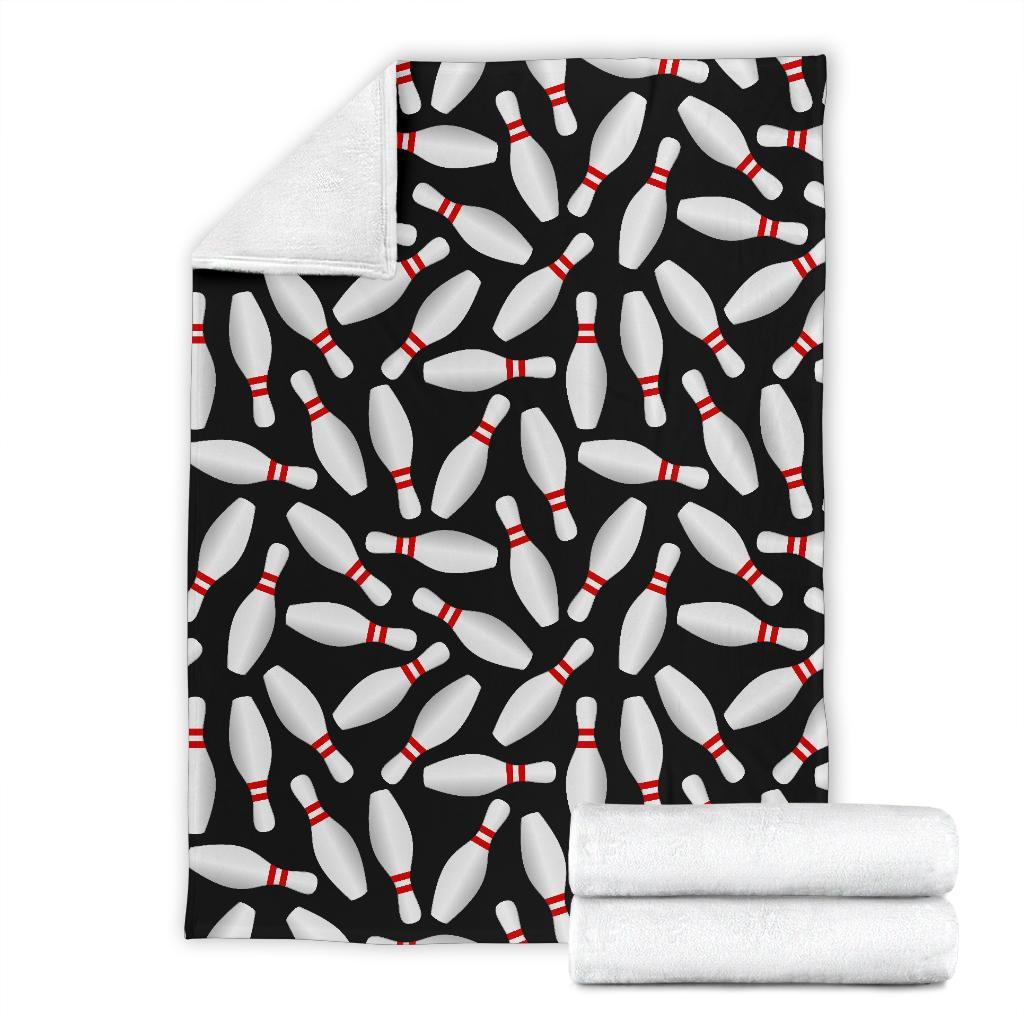 Bowling Print Pattern Blanket-grizzshop