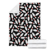 Bowling Print Pattern Blanket-grizzshop