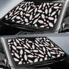 Bowling Print Pattern Car Sun Shade-grizzshop