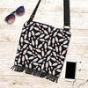 Bowling Print Pattern Crossbody bags-grizzshop