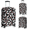 Bowling Print Pattern Luggage Cover Protector-grizzshop