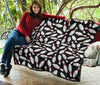 Bowling Print Pattern Quilt-grizzshop