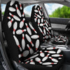 Bowling Print Pattern Universal Fit Car Seat Covers-grizzshop