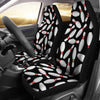 Bowling Print Pattern Universal Fit Car Seat Covers-grizzshop