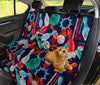 Bowling Stike Pattern Print Pet Car Seat Cover-grizzshop