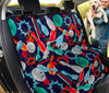 Bowling Stike Pattern Print Pet Car Seat Cover-grizzshop