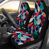 Bowling Stike Pattern Print Universal Fit Car Seat Covers-grizzshop